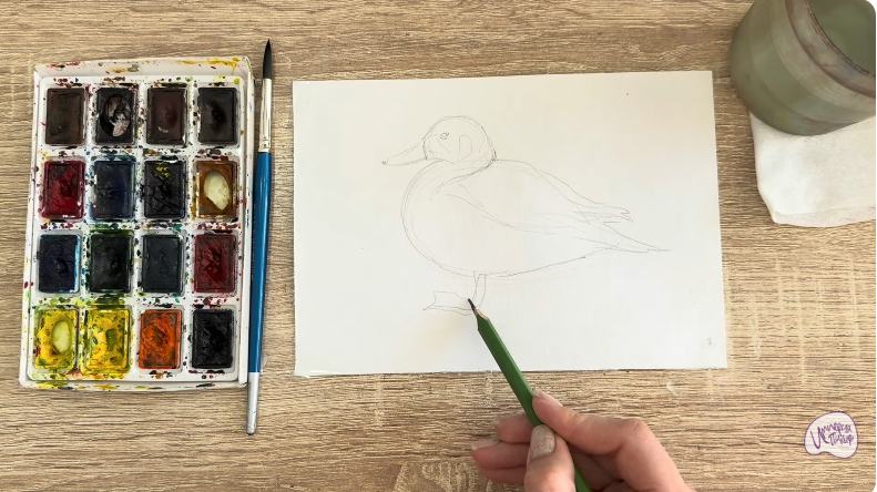 Рисуем Чирок-клоктун