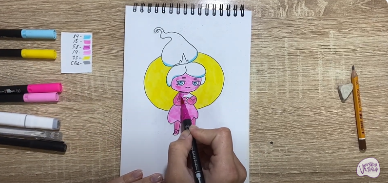Рисуем Рози из "Семь Королевств"