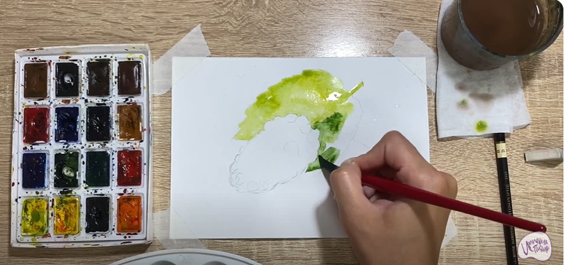 Рисуем Шелковица