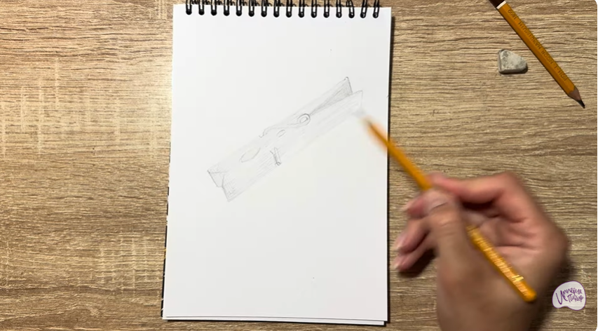 Рисуем Прищепка