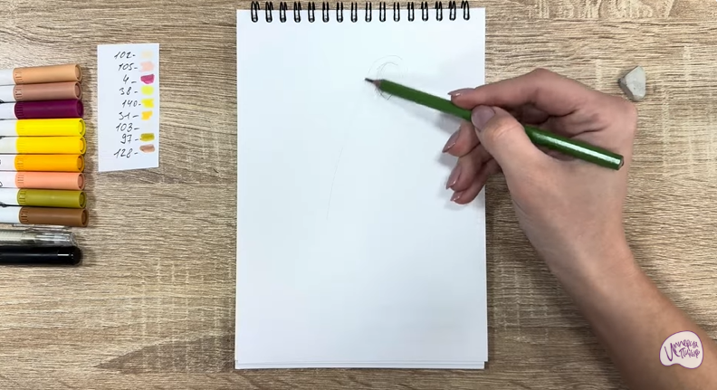 Рисуем Хани Лемон из "Город героев"