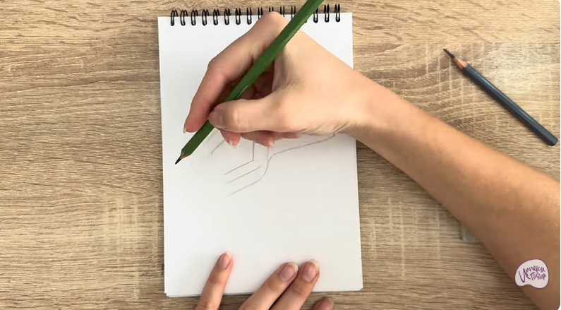 Рисуем Пластиковый зажим