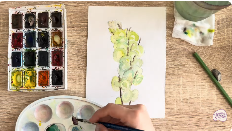 Рисуем Плещатка