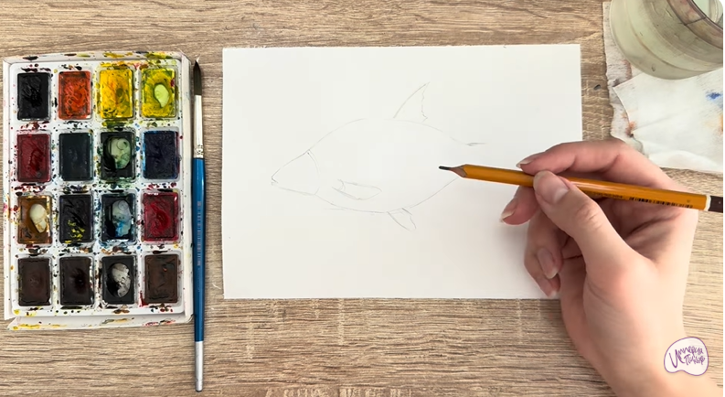 Рисуем Густера