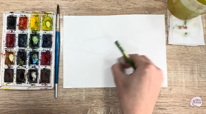 Рисуем Подуст