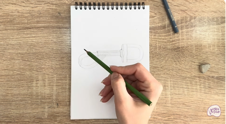 Рисуем Зацепной карабин