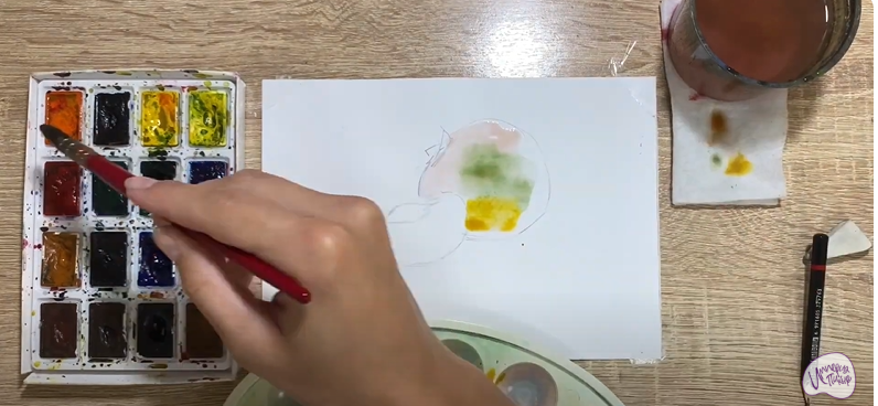 Рисуем Сапота