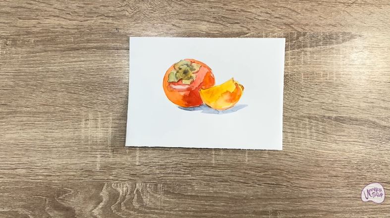 Рисуем Хурма