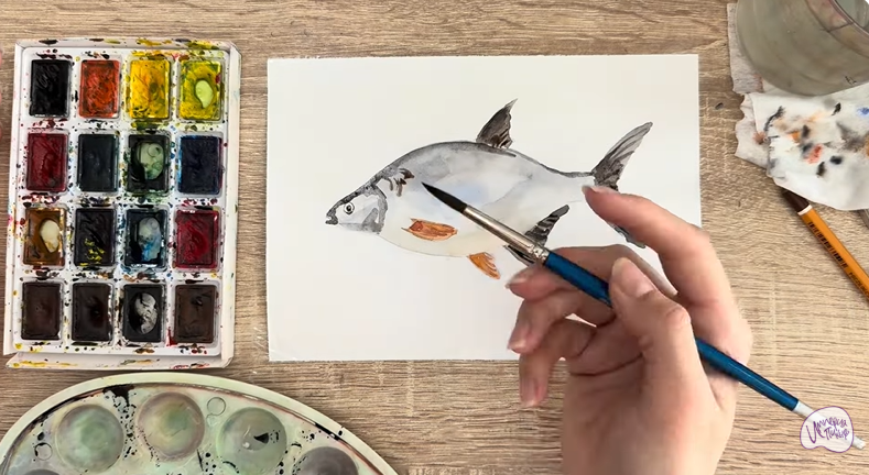 Рисуем Густера