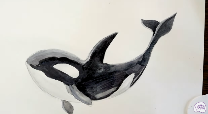 Рисуем Касатка