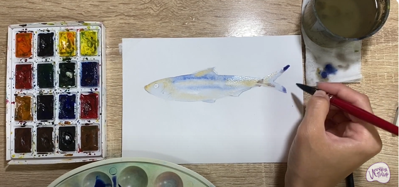 Рисуем Салака