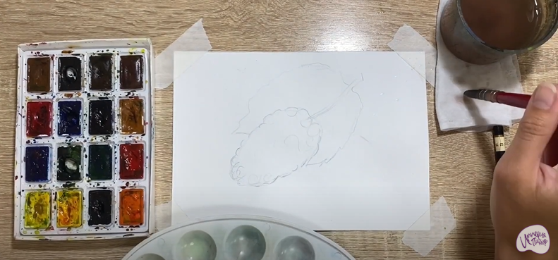Рисуем Шелковица