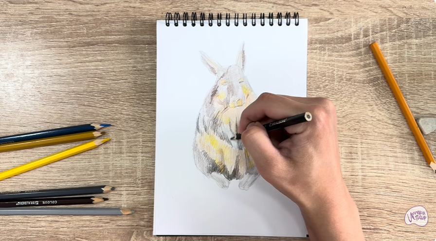 Рисуем Горная вискаша
