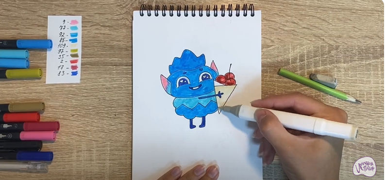 Рисуем Бу из "Лудлвилль"