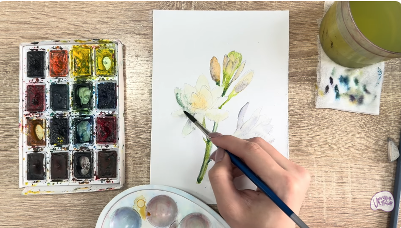 Рисуем Тубероза