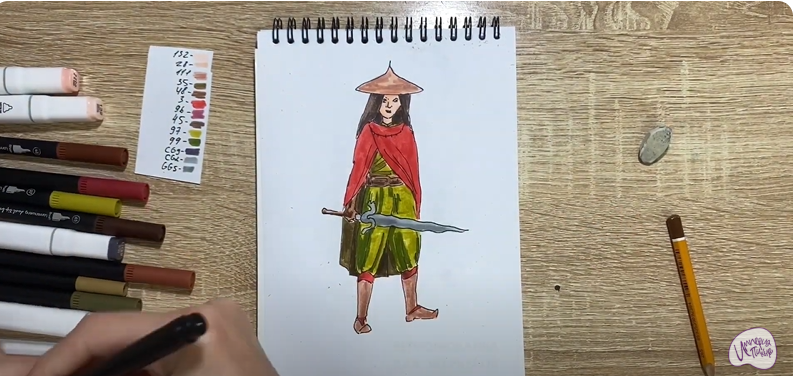 Рисуем Рая