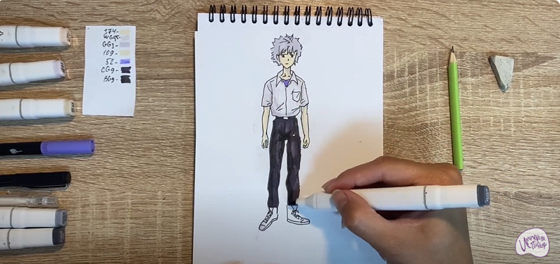 Рисуем Каору