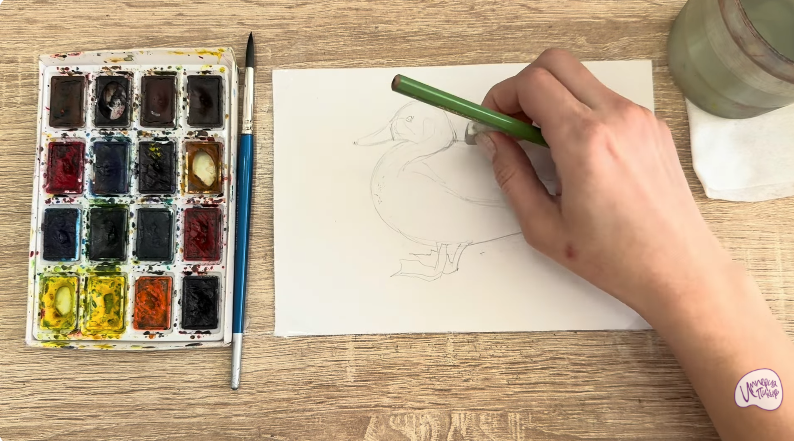 Рисуем Чирок-клоктун