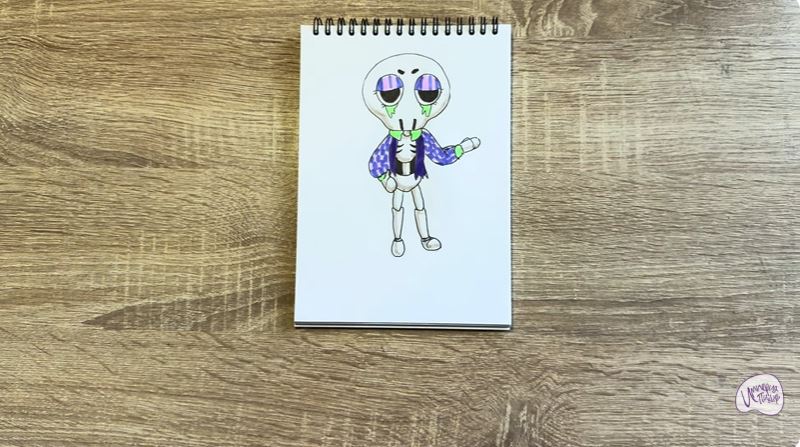 Рисуем Рибекка из "Мир Денди"