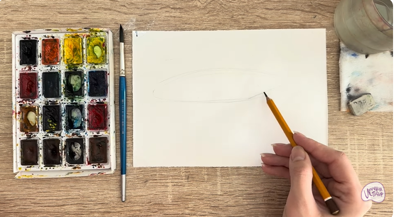 Рисуем Голавль