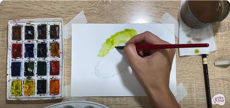 Рисуем Шелковица