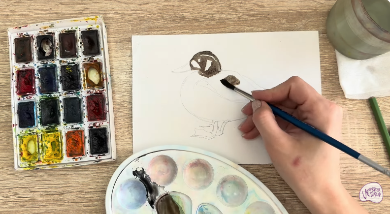 Рисуем Чирок-клоктун