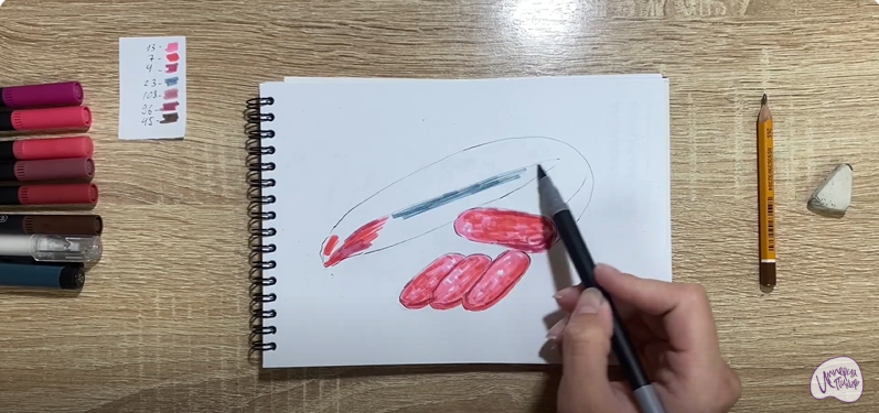 Рисуем Суджук
