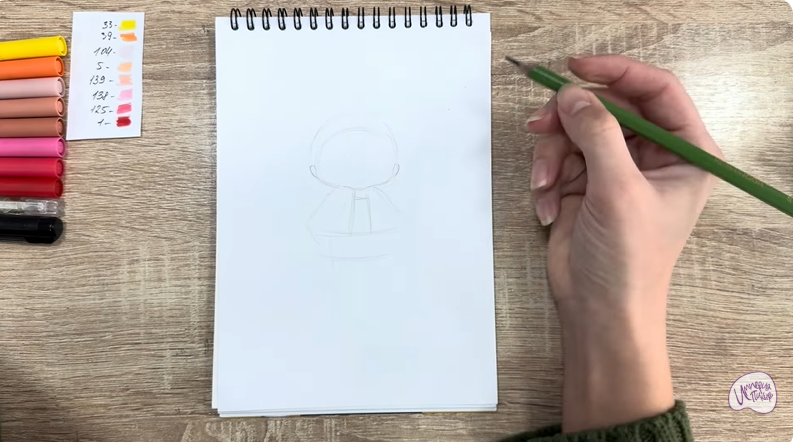 Рисуем Эмбер Синнамон