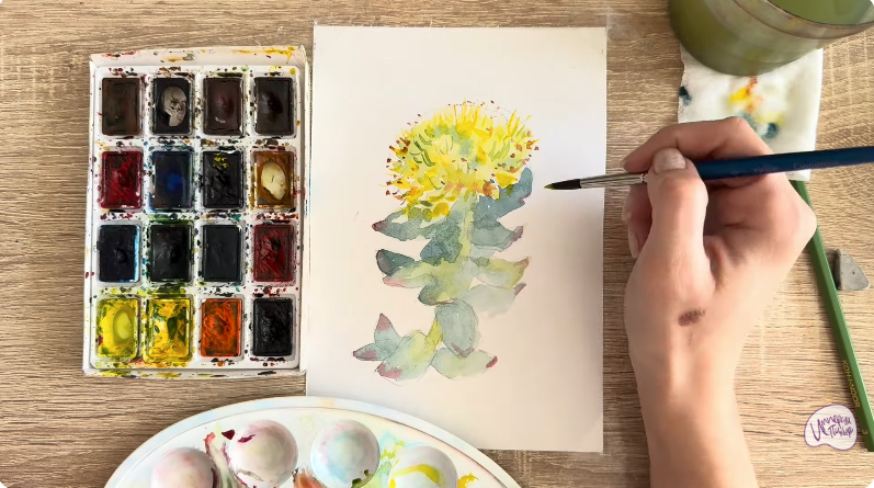 Рисуем Радиола розовая