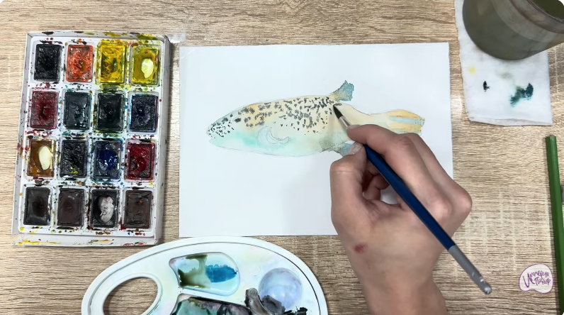 Рисуем Аротрон звёздчатый