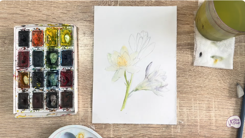 Рисуем Тубероза