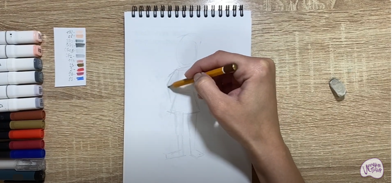 Рисуем Шотландец