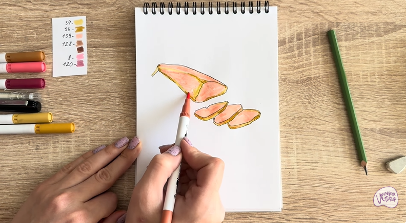 Рисуем Карпаччо