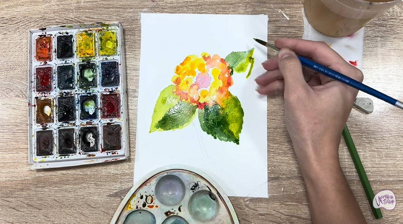 Рисуем Лантана Рисуем Лантана