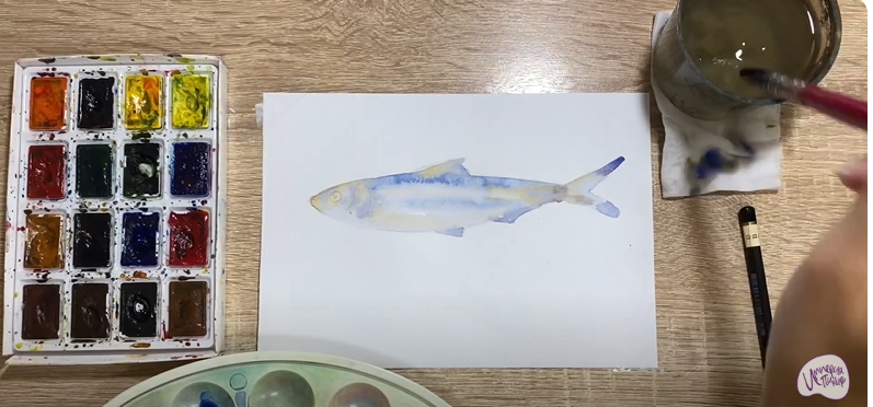 Рисуем Салака