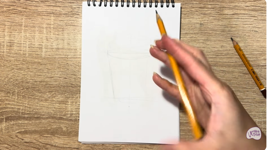 Рисуем Кофейный стакан