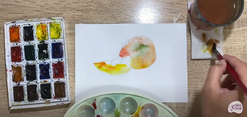Рисуем Сапота