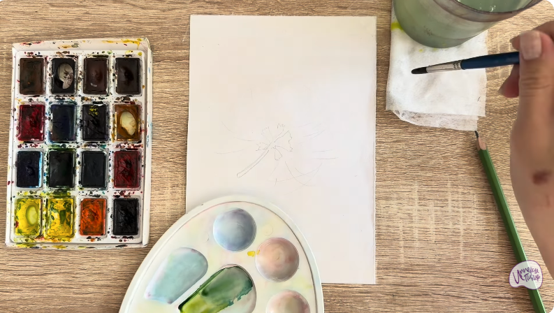 Рисуем Альбиция