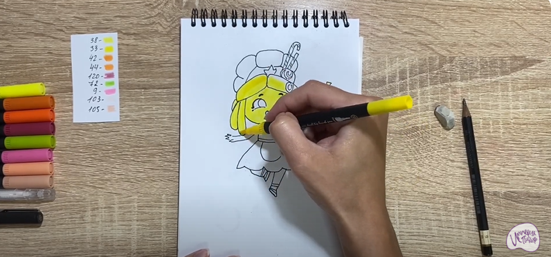Рисуем Злата из "Семь Королевств"