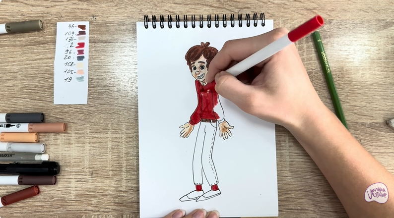 Рисуем Фил Динозавров из «Доктор Динозавров»