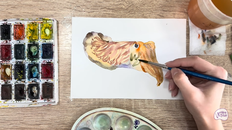 Рисуем Каракатица