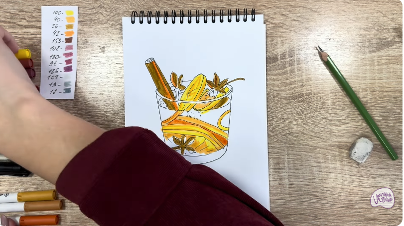 Рисуем Глинтвейн