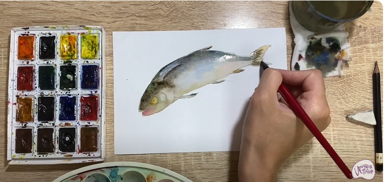 Рисуем Голец
