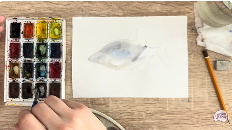 Рисуем Густера