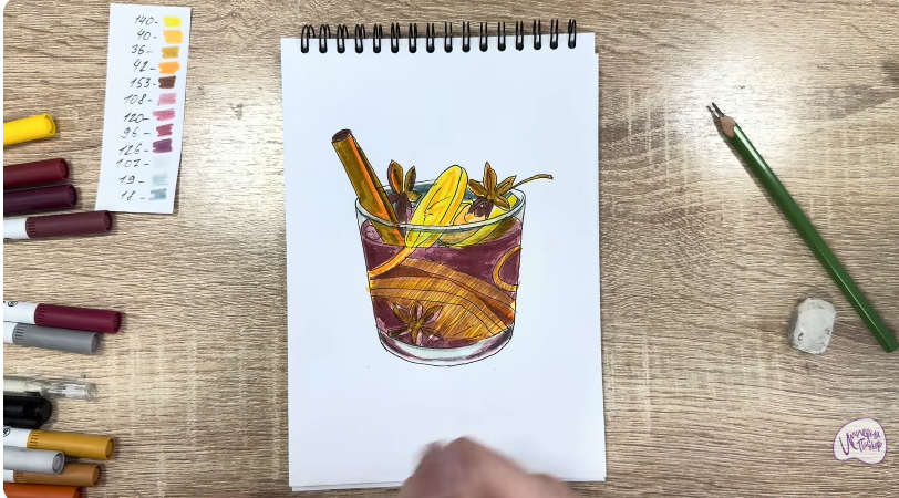 Рисуем Глинтвейн