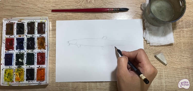 Рисуем Вьюн