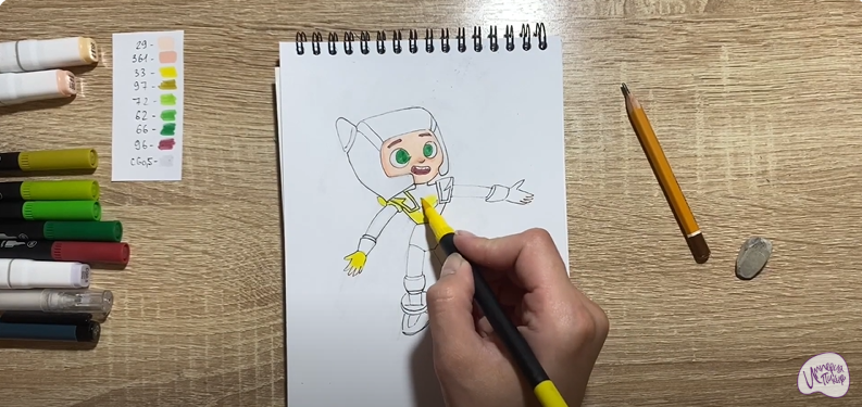 Рисуем Флай из "Геройчики"