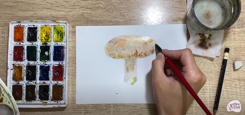 Рисуем Волнушка