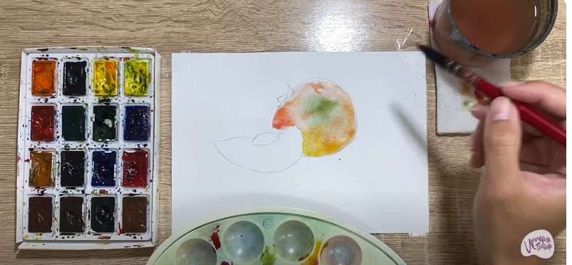 Рисуем Сапота