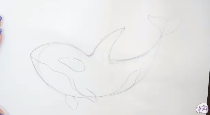 Рисуем Касатка